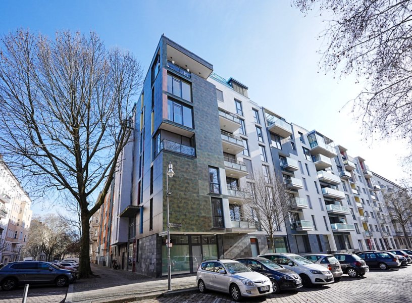 Moderne 2-Zimmer-Wohnung mit Balkon im Stadtzentrum