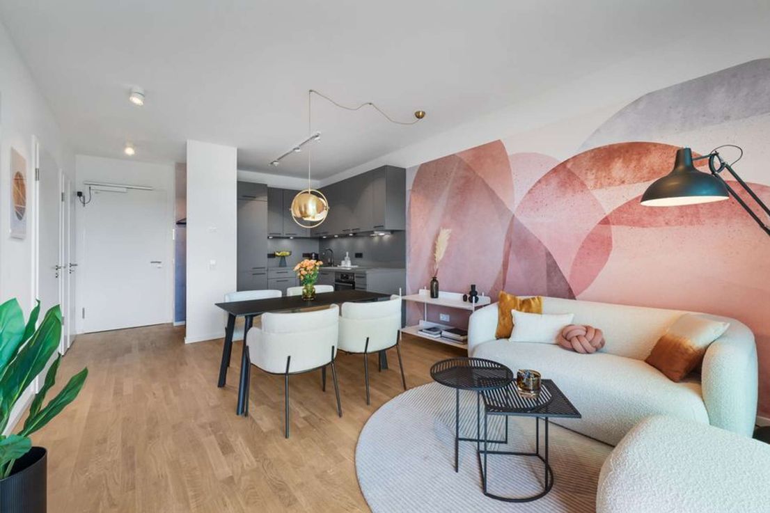 Moderne 2-Zimmer-Wohnung in einem Neubau mit Loggia in Berlin-Friedrichshain