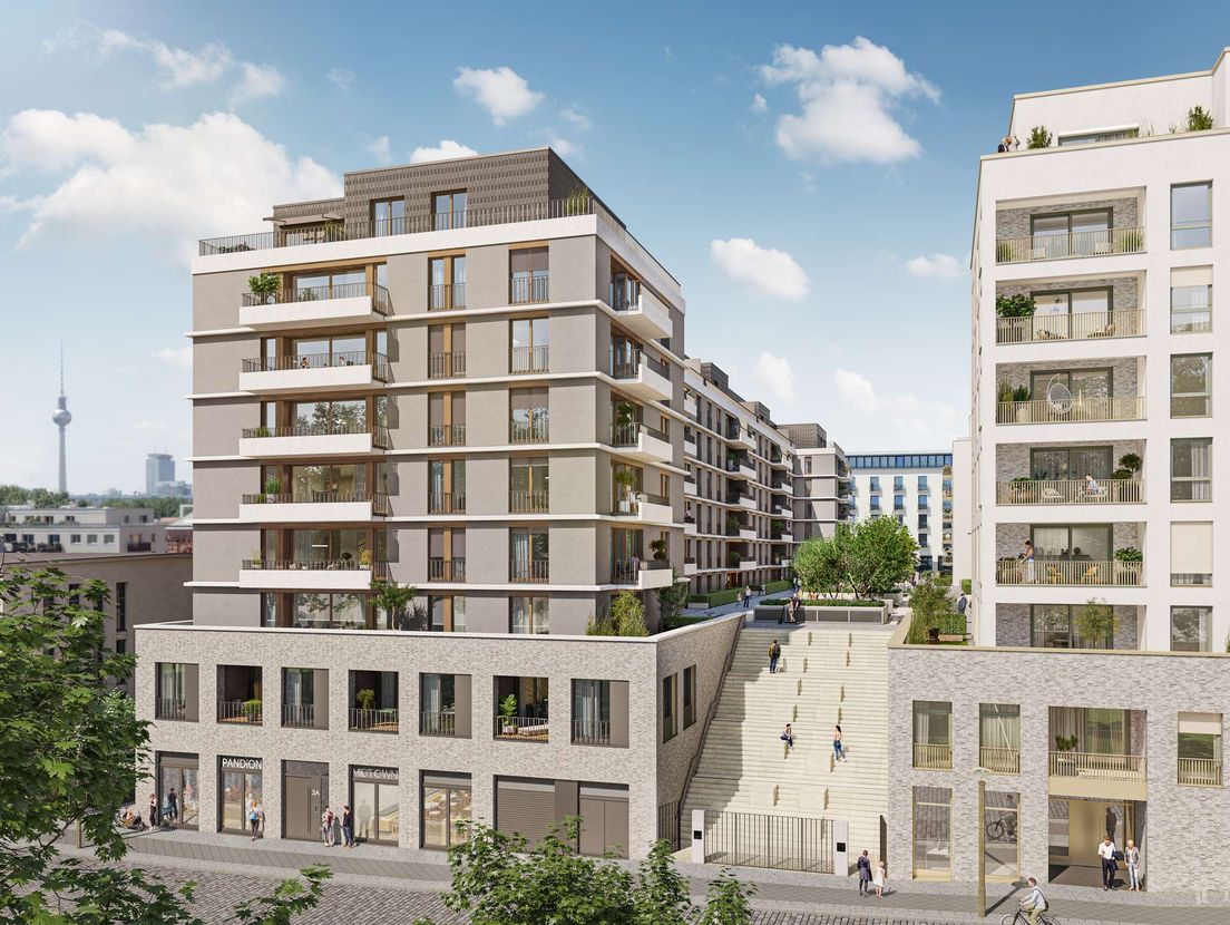 Modern 2-room apartment in a new building with a loggia in Berlin-Friedrichshain - Image 4