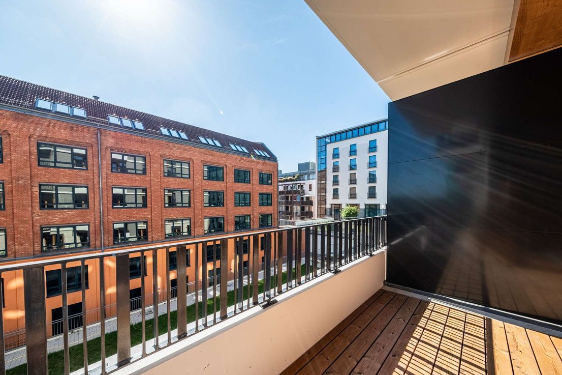 Moderne 3-Zimmer-Wohnung in neuem Bau mit Balkon in Berlin-Friedrichshain