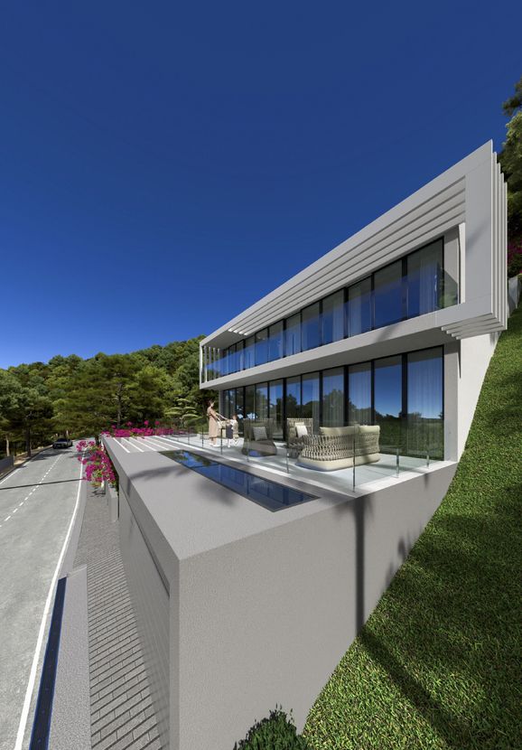 Neue Villa mit Meerblick an der Costa Brava - Investitionsprojekt