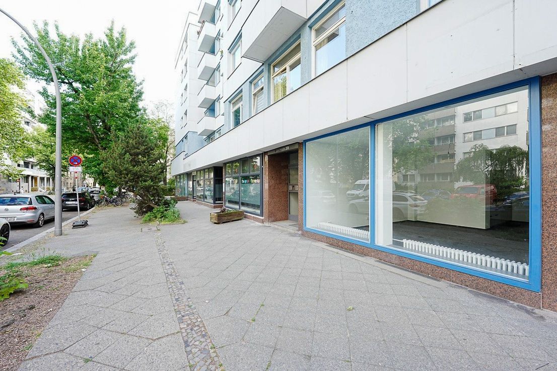 Repräsentative Gewerbeeinheit mit Schaufensterfront - 93 m² in City West